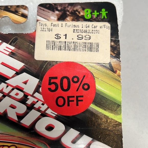 Roman Pearce and 95 Honda Civic 1:64 Scale Size From Fast and Furious - Picture 11 of 11